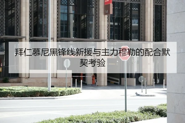 拜仁慕尼黑锋线新援与主力穆勒的配合默契考验
